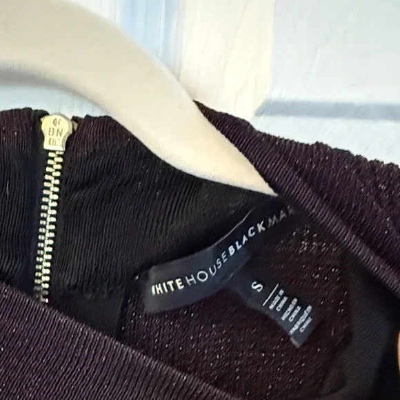 White House Black Market metallic colorblock sweater tunic - Picture 2 of 5